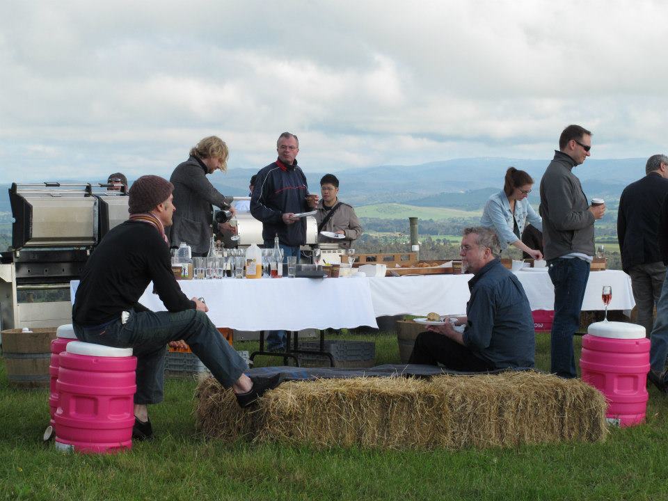 Brekky on the hill, Giant Steps, Yarra Valley
